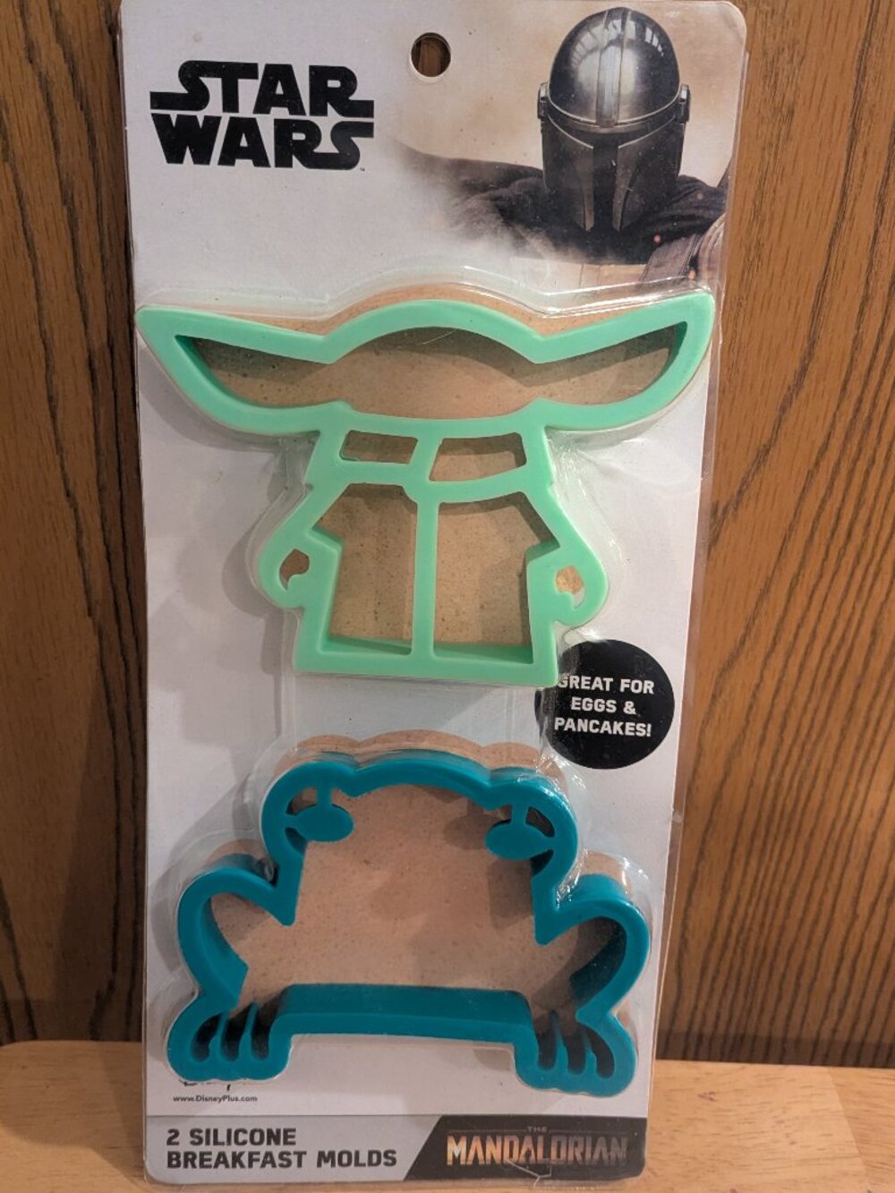 Star‎ Wars 2 Piece Mandalorian Silicone Pancake/Egg/Cookie Molds-Breakfast Fun